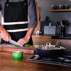 Sartén Antiadherente Chef TNS PRO Alta Con Tapa 24 Cm - Aluminio Forjado - Le Creuset -Le Creuset Ventas sarten antiadherente chef tns pro alta con tapa 24 cm le creuset 1