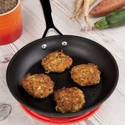 Set De 2 Sartenes Y Cazo Vertedor Antiadherentes TNS PRO - Aluminio Forjado - Le Creuset -Le Creuset Ventas sarten antiadherente cm aluminio forjado le creuset.jpg2 1 1