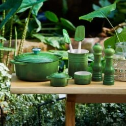 Espátula Craft Cuchara Con Mango De Madera 28 Cm Bamboo - Silicona - Le Creuset -Le Creuset Ventas sarten skillet evolution cuadrada grill bamboo hierro fundido le creuset 1 1