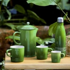 Taza 350 Ml Bamboo - Cerámica De Gres - Le Creuset -Le Creuset Ventas sarten skillet evolution cuadrada grill bamboo hierro fundido le creuset