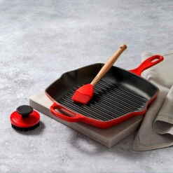 Sartén Skillet Grill Cuadrada Le Creuset -Le Creuset Ventas skillet cuadrada pince