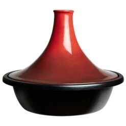 Tajine 31 Cm Cereza - Hierro Fundido - Le Creuset