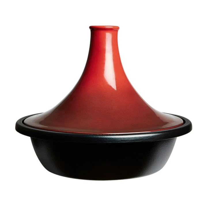 Tajine 27 Cm Cereza - Hierro Fundido - Le Creuset 1 Tajine 27 Cm Cereza - Hierro Fundido - Le Creuset