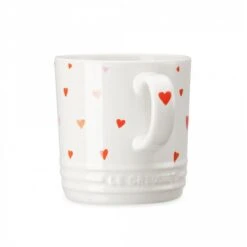Taza 350 Ml London Corazones - Cerámica De Gres - Le Creuset