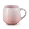 Taza Coupe Shell Pink Rosa 320 Ml - Cerámica De Gres - Le Creuset