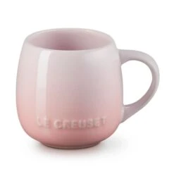 Taza Coupe Shell Pink Rosa 320 Ml - Cerámica De Gres - Le Creuset
