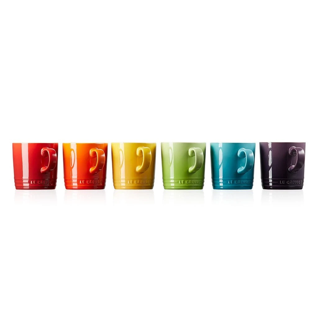 Set 6 Tazas Mug 350 Ml Arcoiris Le Creuset 4 Set 6 Tazas Mug 350 Ml Arcoiris Le Creuset - Imagen 4