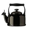 Tetera Tradición Negra 2,10 Litros - Acero Esmaltado - Le Creuset