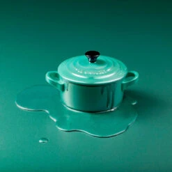 Mini Cocotte Cerámica Metallics Le Creuset -Le Creuset Ventas verde